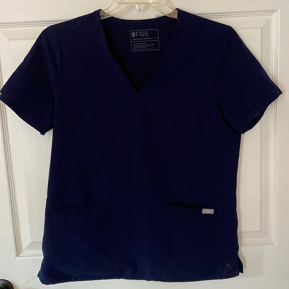 Figs scrub top (Navy)